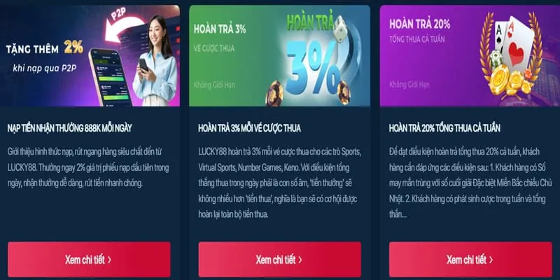 Ưu đãi và khuyến mãi Sky88